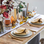 12 Pcs 15 Inch Round Burlap Woven Placemat Boho Jute Charger Bulk - Image 3