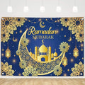 MEHOFOND 8x6ft Ramadan Mubarak Backdrop Banner Islamic Muslim Ramadan Eid Decorations and Supplies for Home Party Supplies Photo Booth Props by MEHOFOND