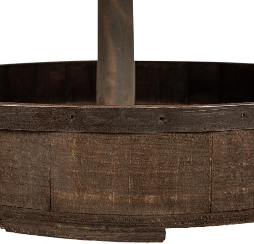 Creative Co-Op Decorative Wood & Tin 3 Tier Tray - Image 5