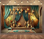 10x8 feet Eid Moroccan Backdrops Arabian Nights Party Muslim Festivals and Ramadan Decorations Ramadan Photography Studio Portrait Photography Backdrops - Image 3