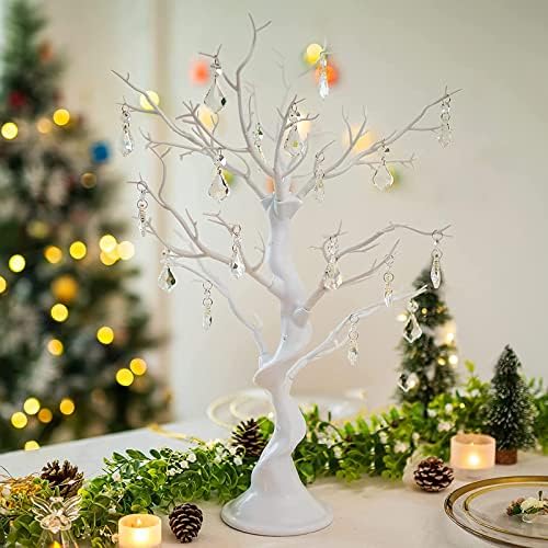 Tree Centerpieces for Weddings White 23in - Decorative Ornament Display Tree for Tables, Tree Branches for Decoration, Artificial Manzanita Tree Centerpiece for Christmas Birthday Party Decor - Image 5