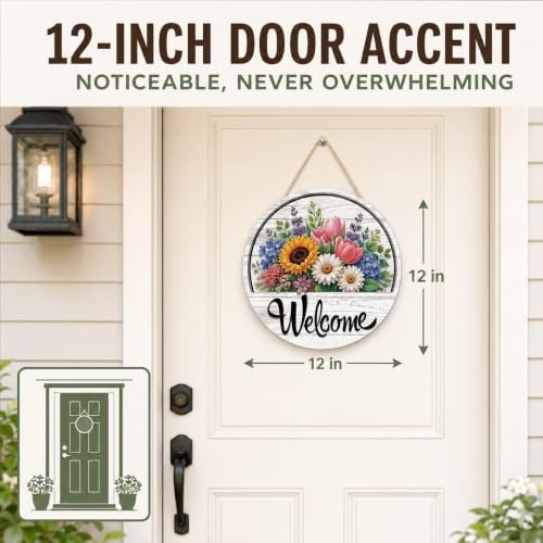 16 Pcs Interchangeable Welcome Sign for Front Door，2set - Image 5