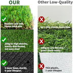 GLOBREEN Artificial Turf Grass Table Runner for Sport Party Decorations Footabll Golf Table Centerpiece, Wedding, Birthday, Baby Shower 12" x 108" - Image 6