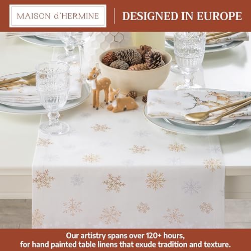Maison d' Hermine Table Runner 100% Cotton 14.50" x 72" (Double Layer) - Image 2