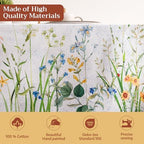 Maison d' Hermine Table Cloth Rectangle Table Reusable 100% Cotton 60"x90" - Image 3