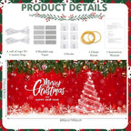 WovWeave Merry Garage Door Cover Banner, 7 x 16 ft - Image 2