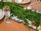 72" Norfolk Pine Garland Real Touch Christmas Garland Faux Cedar Garland Christmas Greenery for Mantle Stairs Table Fireplace Wall Xmas Indoor Outdoor Christmas Decor Holiday Decorations - Image 3