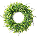 26 Inch Artificial Eucalyptus Wreath for Front Door, Year-Round Greenery, UV & Weather Resistant by Unknown