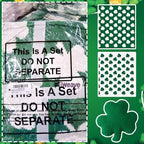 FuWeave 2 Pcs St. Patrick's Day Shamrock Blanket and Pillow Set, 50 x 60 in - Image 6