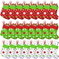 Realspring 48 Pcs Mini Christmas Stockings 6 Inches by Realspring