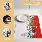 Maison d' Hermine Placemats Set of 4 Reusable 100% Cotton (13"x19") - Image 3