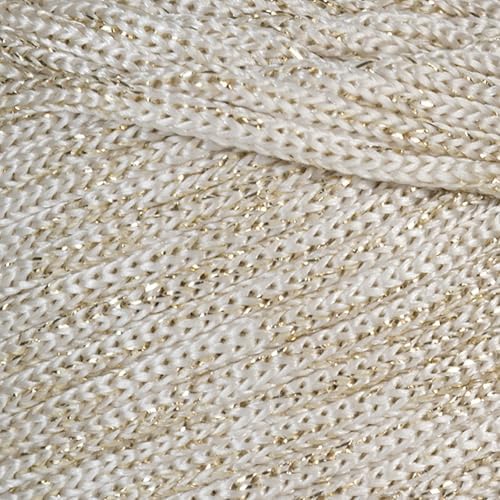Makromecity Sparkle 2 Skeins of Polypropylene Macrame Cord 3mm x 131 Yards (394 feet) Premium Polyester Macrame Cord for Macrame Art & Crafts for Wall Hangings, Bags, Underplate, Rug - Image 2