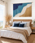 Tempospark Large Macrame Wall Hanging, Boho Wall Art Tapestry for Above Bed - Image 2
