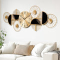 40" Modern Large Wall Clock Decorative Metal Art for Living Room by Axioglo
