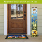 Briarwood Lane Spring Double Sided Reversible Pine Porch Leaner 47x9.5 Spring Buzz For Spring Porch Leaner - Image 3