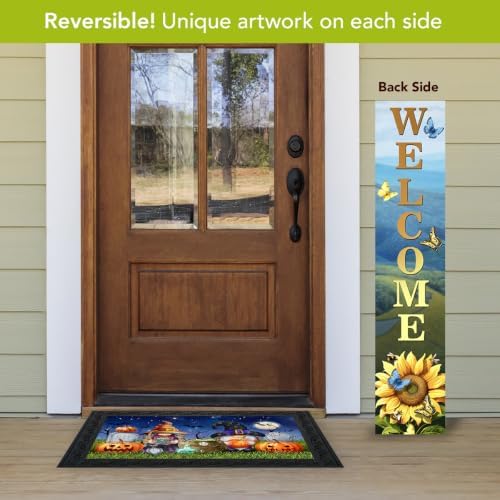 Briarwood Lane Spring Double Sided Reversible Pine Porch Leaner 47x9.5 Spring Buzz For Spring Porch Leaner - Image 3