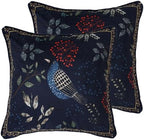 patdrea French Velvet Throw Pillow Cover,Set of 2,18"x18"-Doodle A by patdrea