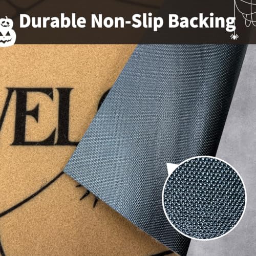 Halloween Door Mat, Non Slip Front Welcome Mat Outdoor Indoor 24x36 - Image 4