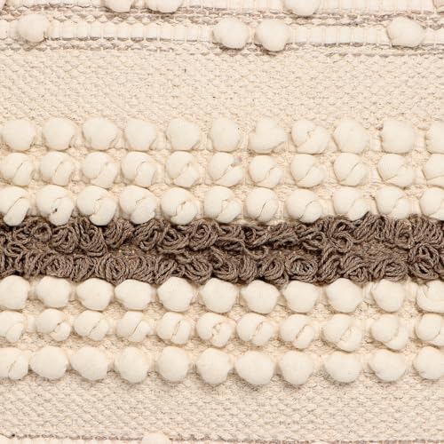 · REDEARTH · Boho Textured Handwoven Throw Pillow Cases - Boho Glam Taupe - Image 6