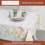 Maison d' Hermine Table Cloth Rectangle Table Reusable 100% Cotton 60"x108" - Image 2