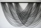 Flber Macrame Wall Hanging Black 59.00" W x 31.00" L Boho Wall Decor Large Boho Yarn Tapestry Living Room Bedroom Home Wall Décor - Image 5