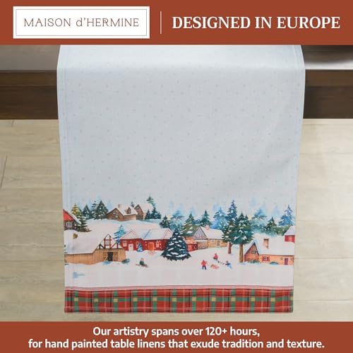 Maison d' Hermine Table Runner 100% Cotton 14.50" x 108" (Double Layer) - Image 2