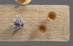 MDS Pack of 2 Handwoven Rectangle Jute Braided Table Runner 13 x 108 Inch, 100% Natural Reversible Farmhouse Rustic Vintage Dining Table Runner for Home, Kitchen, Indoor & Covered Door Entrances - Image 5