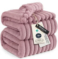 Bedsure Soft King Size Blankets for Bed Pink 108"x90" by BEDSURE