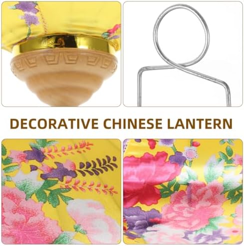 Oval Silk Vietnamese Japanese Hanging Oval Hoian Lamp Asian Vietnam Flower Oriental Festive Lamp Wedding Decor - Image 6