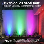 InnoGear 4 Solar Lights Outdoor for Halloween Christmas Xmas, 4 Colors - Image 2