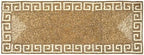 Beaded Table Runner, Glass Bead Dining Decor, 13 x 36 Inches, Gold/Ivory by byHomeDecorativeProduct