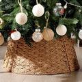 Poen Woven Rattan Christmas Tree Collar by Poen