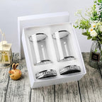 2pcs Hurricane Candle Holder, Pillar Candle Holders with Clear Glass Sleeve - Image 6