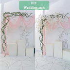 118"Green M Bendable Grapevines Garland Faux Tree Branch Wall Hanging Decor - Image 6