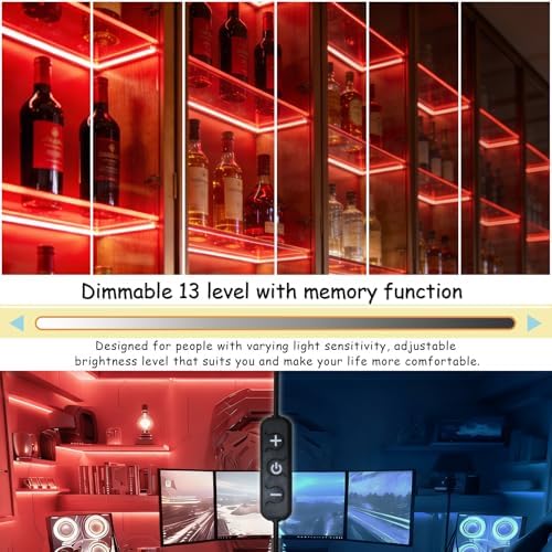 Red 30ft LED Lights Strip Indoor Rope Lights - Image 4