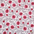 Ridhi Sangria Red Hand Block Print Table Runner 16x90 Inch 100% Cotton by Ridhi