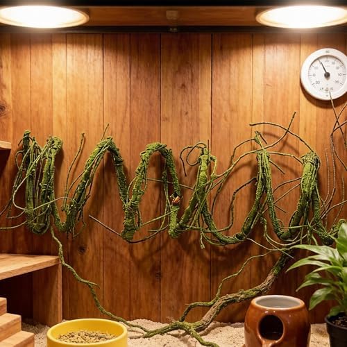 118"Green S Bendable Grapevines Garland Faux Tree Branch Wall Hanging Decor by Fosolasi