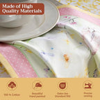 Maison d' Hermine Cloth Napkins Set of 4 Reusable 100% Cotton (20" x 20") - Image 3