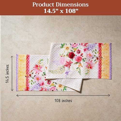 Maison d' Hermine Table Runner 100% Combed Cotton 14.5"x108" (Double Layer) - Image 5