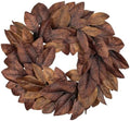 Briful 22-Inch Artificial Magnolia Leaf Wreath Fall Decor by Briful