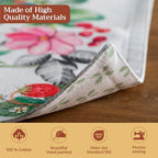 Maison d' Hermine Placemats Set of 4 Reusable 100% Cotton (13"x19") - Image 3