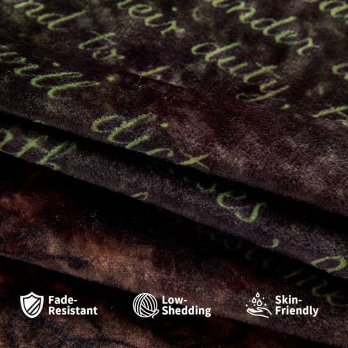 Halloween Blanket 50 x 60 in, Ghostly Declaration Design - Image 6