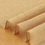 Burlap Table Runners Jute Farmhouse Table Linens 2 Packs 13x84 Inch - Image 5