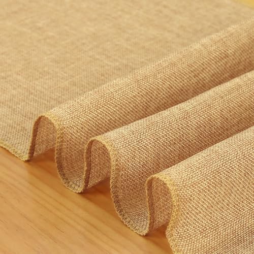 Burlap Table Runners Jute Farmhouse Table Linens 2 Packs 13x84 Inch - Image 5