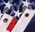 American Flag 8x12 ft: Long Lasting and Heavy Duty Nylon US Flags - Image 3