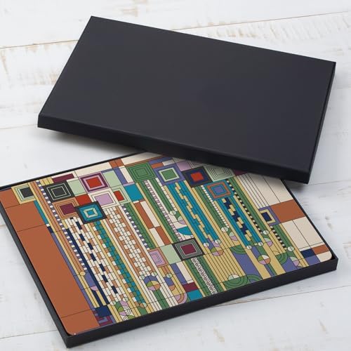 CounterArt Liberty Assortment by FLW Boxed Set of 4 Hardboard Placemats - Image 7