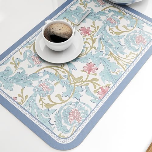 patdrea Designer Vintage French PVC Placemats Set of 6,12"x17"-Fromm A - Image 4