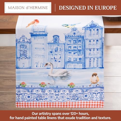 Maison d' Hermine Table Runner 100% Cotton 14.50" x 108" (Single Layer) - Image 2