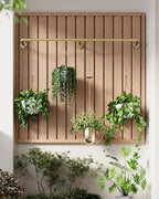 SOFITORG 65.7" Metal Plant Hanging Rod with 6 Chains, Pots Not Included - Image 3