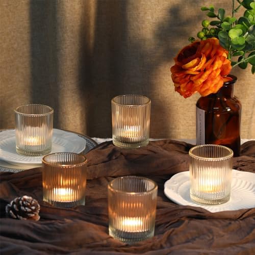 48 Pack Votive Candle Holders, Candle Holders for Centerpieces - Image 4